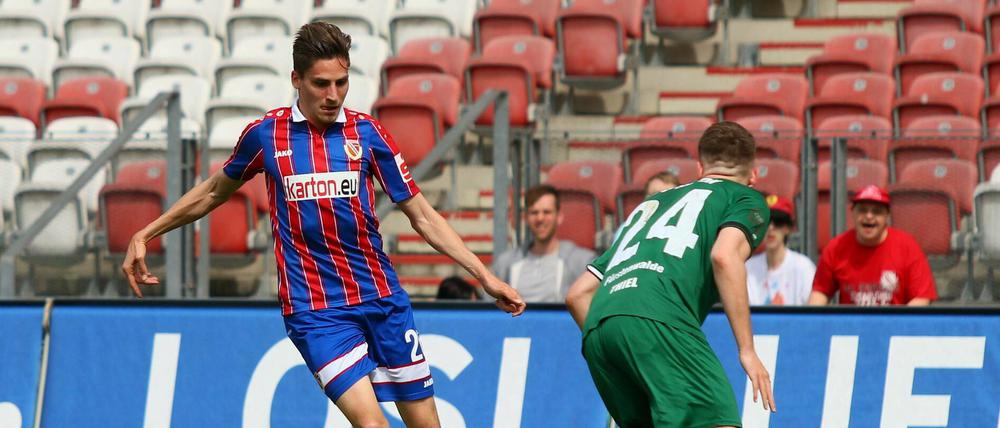 Nulldrei-Neuzugang Alexander Siebeck spielte unter anderem schon für Energie Cottbus.