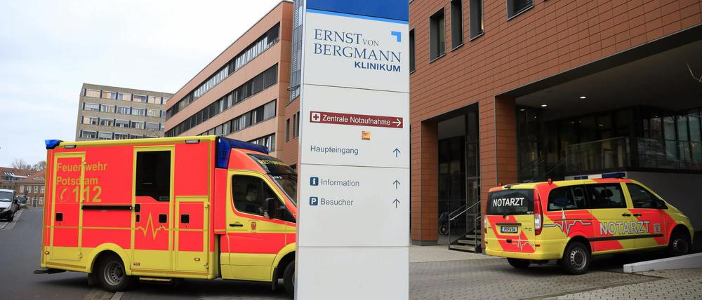 Das Bergmann-Klinikum in Potsdam.
