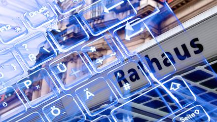 Das Rathaus geht wieder online.