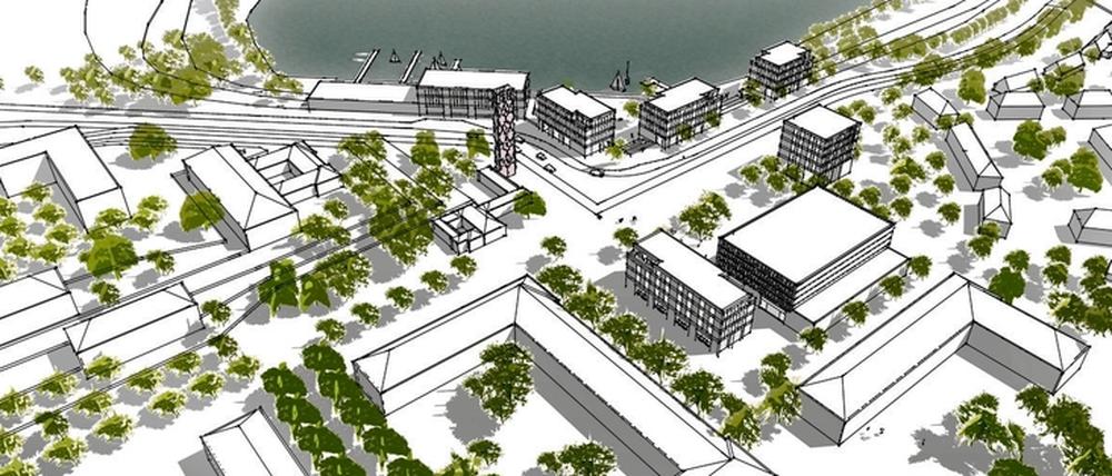 Zukunftsvision: So könnte die Promenade aussehen.