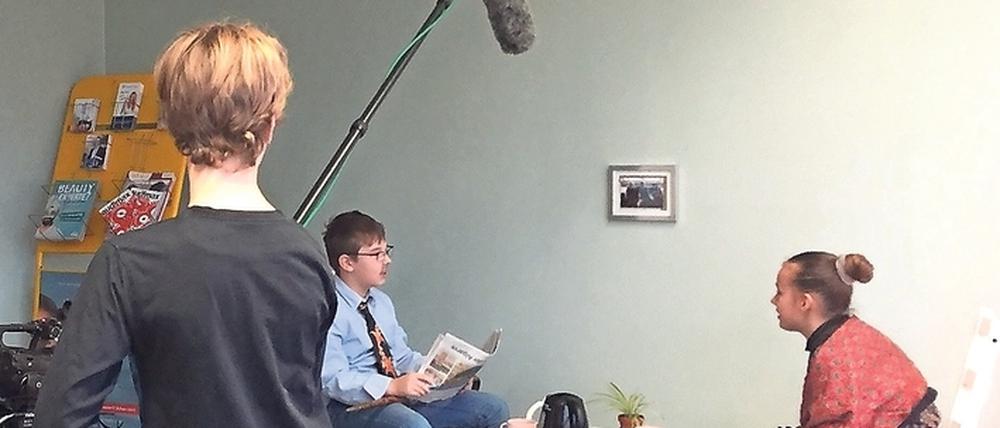 Der Film der Schüler setzt sich mit dem Recht auf freies Spielen auseinander.