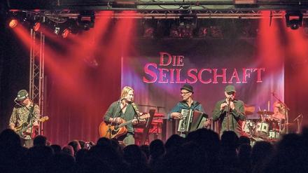 Christian Haase, Michael Nass und Andreas Wieczorek (v. l.). sind drei der sechs der Band Die Seilschaft. 