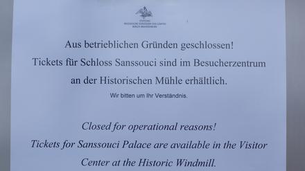 Tickets gibt es am Dienstag nur an der Historischen Mühle.