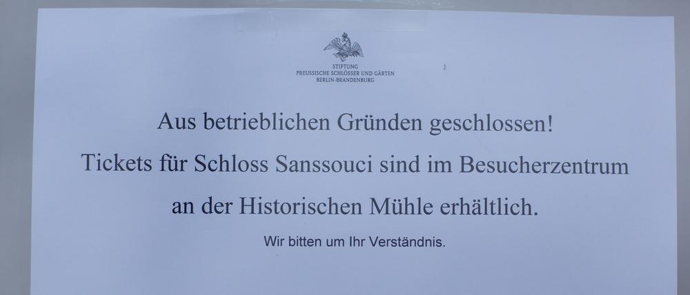 Tickets gibt es am Dienstag nur an der Historischen Mühle.
