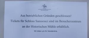 Tickets gibt es am Dienstag nur an der Historischen Mühle.