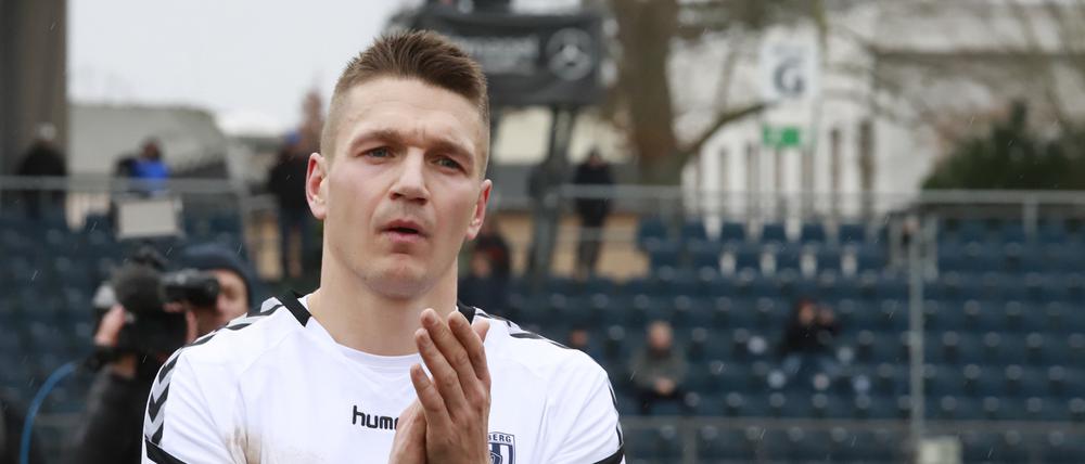 Er wolle zeigen, wer er wirklich sei, sagt Babelsberg-Rückkehrer Daniel Frahn.