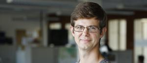 Redakteur Enrico Bellin.