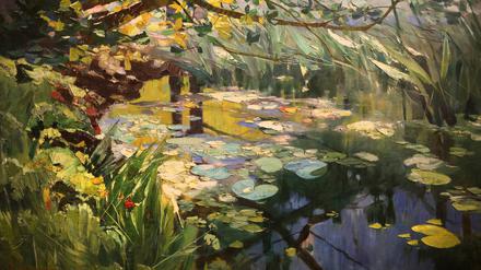 Karl Hagemeisters "Teich in der Mark", 1902.