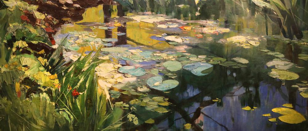 Karl Hagemeisters "Teich in der Mark", 1902.