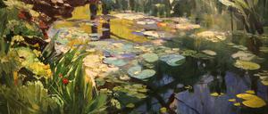 Karl Hagemeisters "Teich in der Mark", 1902.