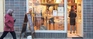 Bei „Chez Martin“ werden Käse und andere Feinkostprodukte, überwiegend aus Frankreich, sowie Wein verkauft.