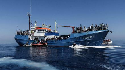 Das Seenotrettungsschiffs „Iuventa“