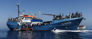 Das Seenotrettungsschiffs „Iuventa“