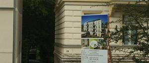 In der Sellostraße sollte ein Viergeschosser im Hinterhof entstehen - hier ein Fotos von 2017.