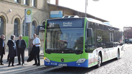 Die Linie vom Werderaner Bahnhof nach Beelitz gibt es seit 2019. Fahrgastzahlen stiegen in der Region um gut 20 Prozent.