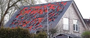 Das Haus in Stahnsdorf ist wie das Nachbarhaus nach der Explosion noch unbewohnbar.