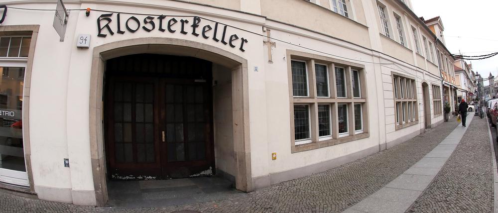 Der Klosterkeller an der Friedrich-Ebert-Straße.