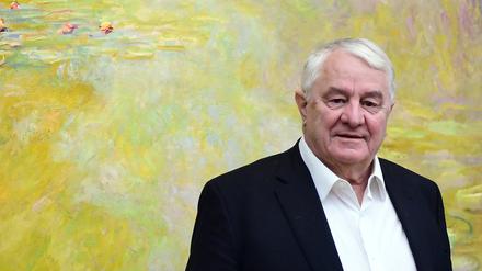 SAP-Mitgründer und Potsdam-Mäzen Hasso Plattner am Donnerstag im Museum Barberini.