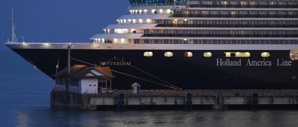 Die Passagiere der "Westerdam" durften schließlich in Kambodscha an Land.