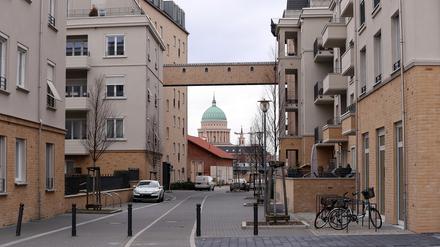 Die Speicherstadt in Potsdam.