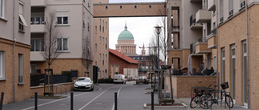 Die Speicherstadt in Potsdam.