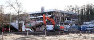 Noch ist das neue Museum im Bau.