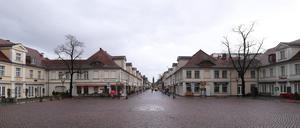 Die Brandenburger Straße in Potsdam.