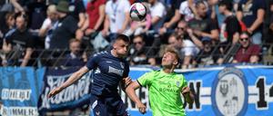 Am Samstag duellieren sich Babelsberg und Fürstenwalde in der Liga. Auch im Landespokalfinale ist die Paarung möglich - Spielort wäre dann Luckenwalde.