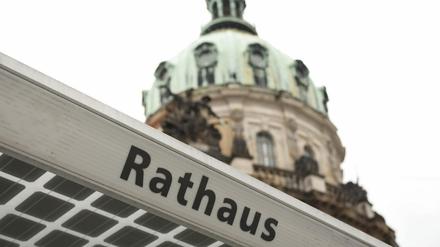 Das Stadthaus in der Friedrich-Ebert-Straße in Potsdam.