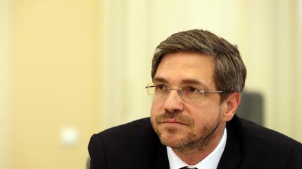 Oberbürgermeister Mike Schubert gehört zur Delegation.