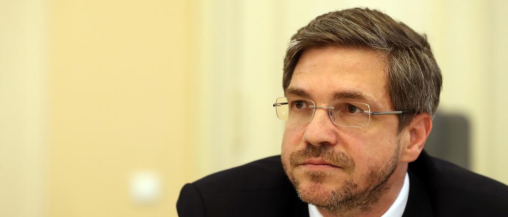Oberbürgermeister Mike Schubert gehört zur Delegation.