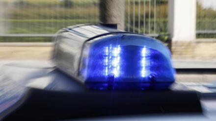 Polizei im Einsatz in Potsdam.