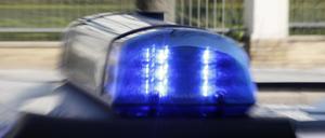 Polizei im Einsatz in Potsdam.