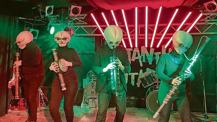 Galaktischer Ohrwurm: Remake der Cantina Band aus Star-Wars.