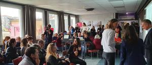 Gut besucht. Rund 70 Teilnehmer kamen den Angaben zufolge zur Informationsveranstaltung zum neuen Kreativquartier.