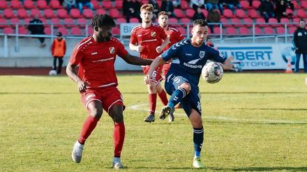 Der Einsatz war bei David Danko (r.) und seinen Teamkollegen vom SVB gut.