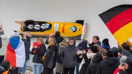 Eric Franke fuhr mit der Crew von Nico Walther auf den dritten Platz. 