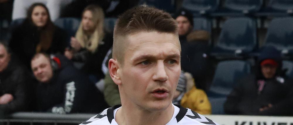 Der Babelsberger Daniel Frahn feierte gegen Chemie Leipzig (1:0) sein Debüt.