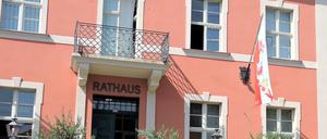 Im Beelitzer Rathaus wurde am Montag die Absage des Marktes beschlossen.