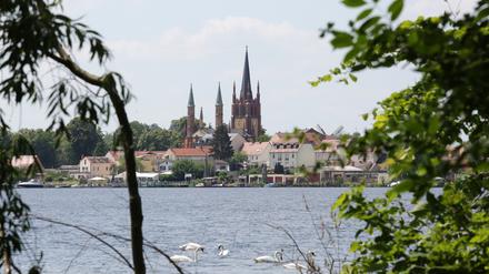 Blick auf Werder (Havel).