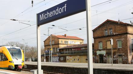 Der Bahnhof Michendorf