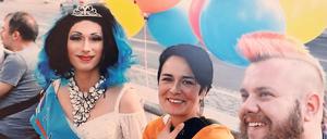 Bild vom Christopher Street Day in Cottbus.