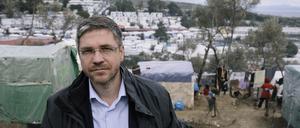 Mike Schubert hat Ende Februar das Flüchtlingslager Moria auf Lesbos besucht.
