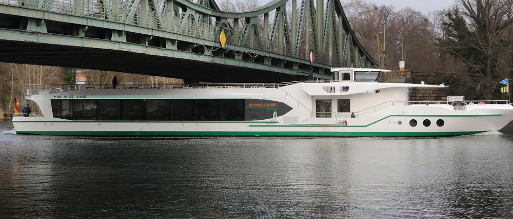 Das Hybridschiff „MS Schwielowsee“ geht in sein zweites Jahr. (Archivfoto)