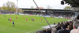Durchschnittlich rund 2000 Zuschauer kommen zu SVB-Heimspielen - womöglich zu viele in Zeiten der Coronakrise. 
