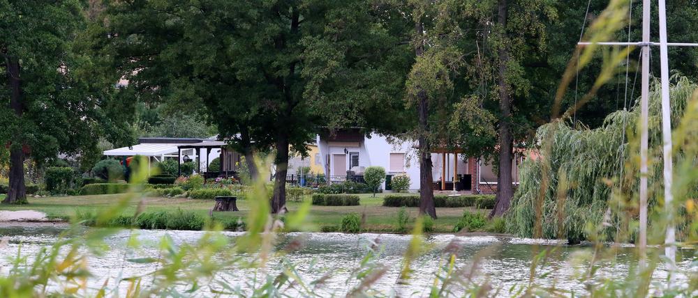 Die Parzellen des Kleingartenvereins Baumgartenbrück liegen am Schwielowsee.