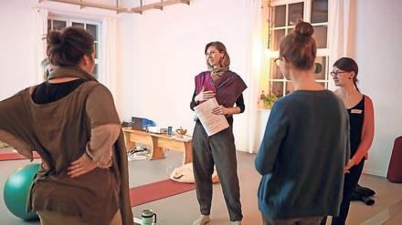 Erziehungswissenschaftlerin Katja Lehmann will Müttern und Vätern Hilfestellung bei Hürden des Alltags mit Kindern geben.