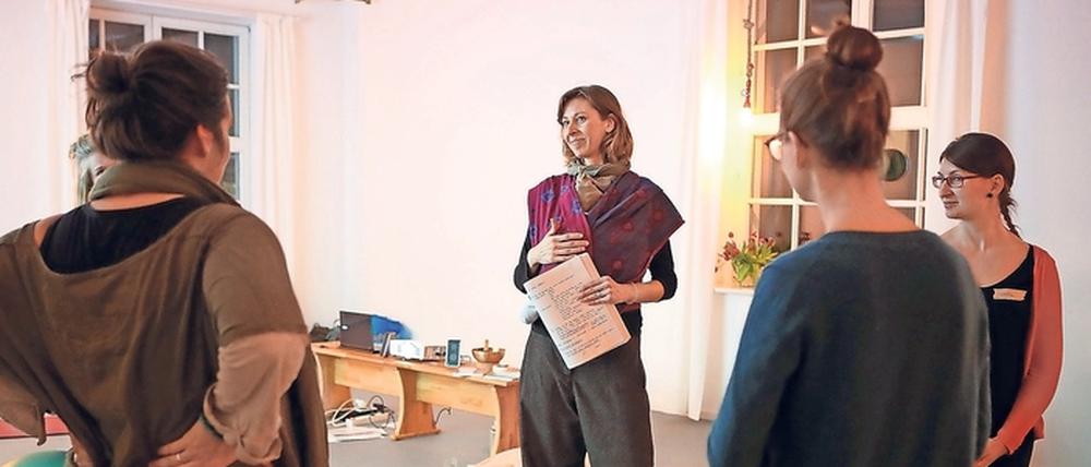 Erziehungswissenschaftlerin Katja Lehmann will Müttern und Vätern Hilfestellung bei Hürden des Alltags mit Kindern geben.