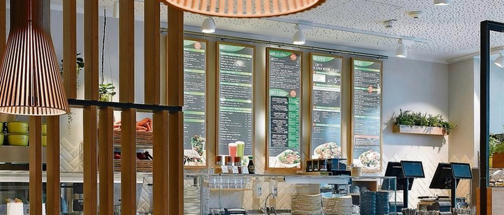 Dean & David brauchte vor der Eröffnung der Potsdamer Filiale kaum für sie zu werben.