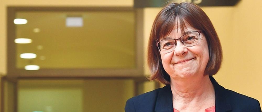 Gesundheitsministerin Ursula Nonnemacher (Grüne) versucht auch in der Krise Optimismus auszustrahlen.